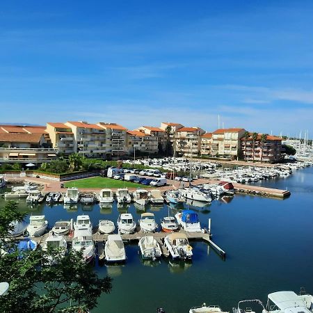 Appartement T2 Vue Mer Et Port,2 Balcons, Parking Prive Canet-en-Roussillon Zewnętrze zdjęcie
