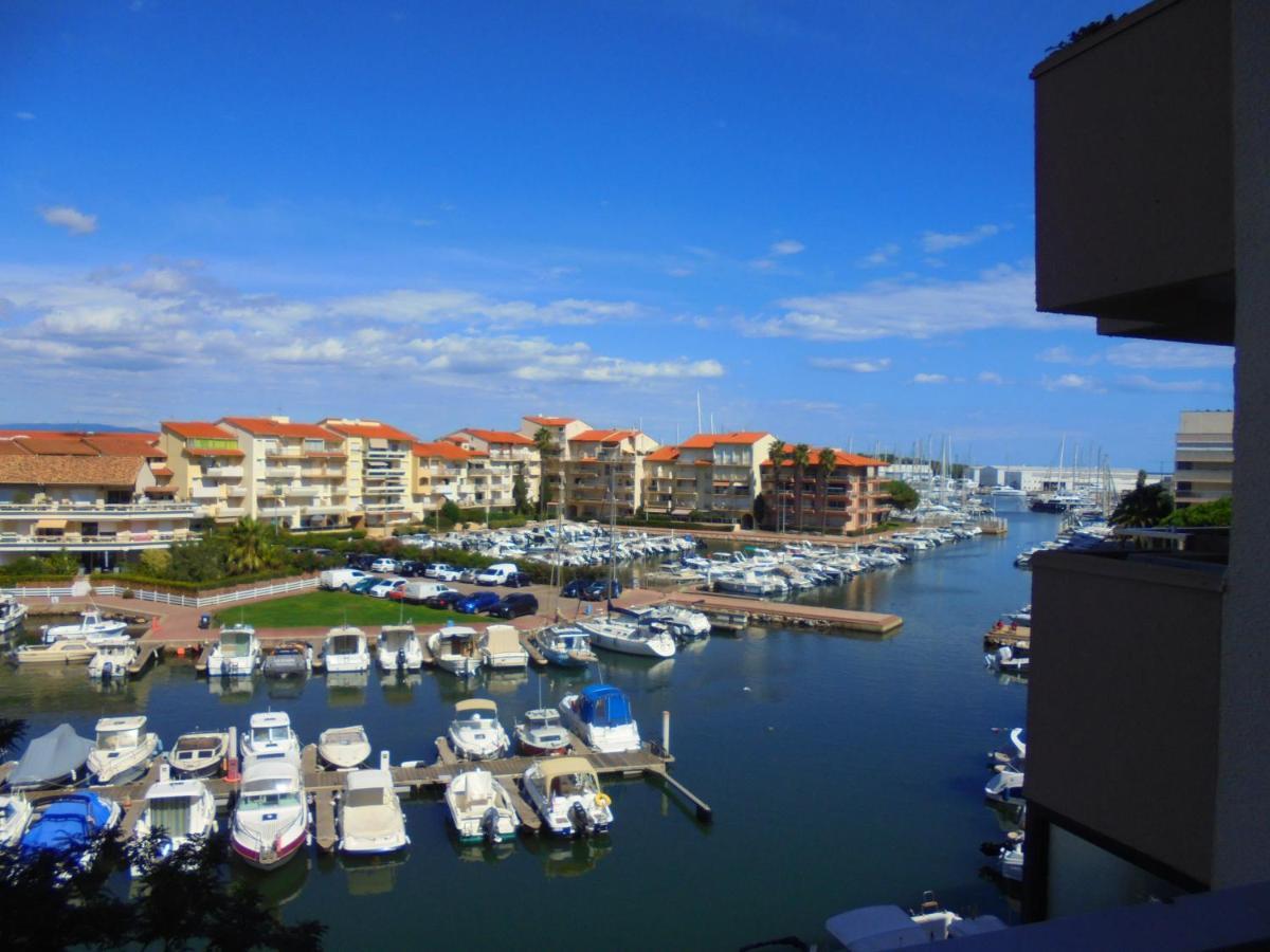 Appartement T2 Vue Mer Et Port,2 Balcons, Parking Prive Canet-en-Roussillon Zewnętrze zdjęcie