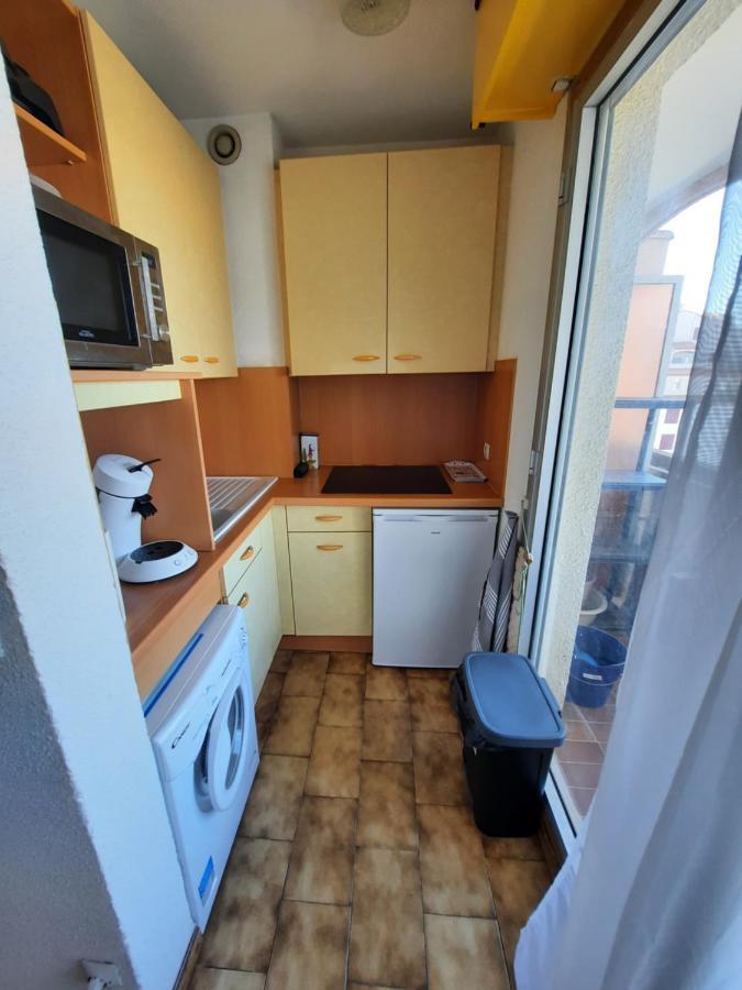 Appartement T2 Vue Mer Et Port,2 Balcons, Parking Prive Canet-en-Roussillon Zewnętrze zdjęcie