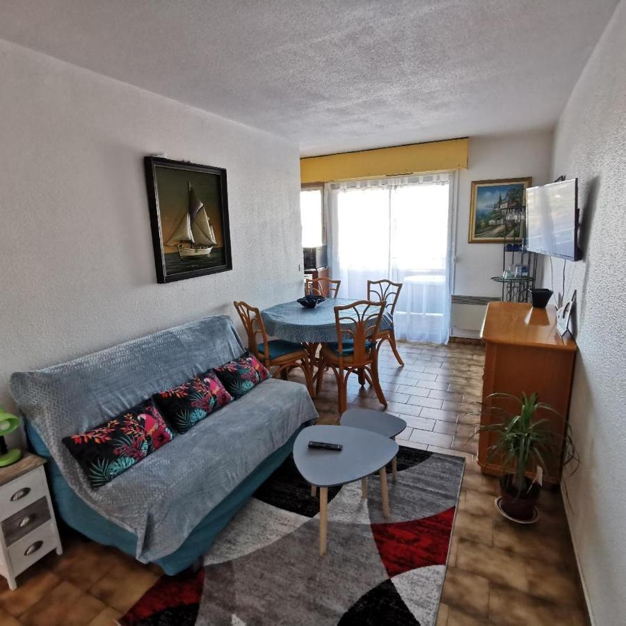 Appartement T2 Vue Mer Et Port,2 Balcons, Parking Prive Canet-en-Roussillon Zewnętrze zdjęcie