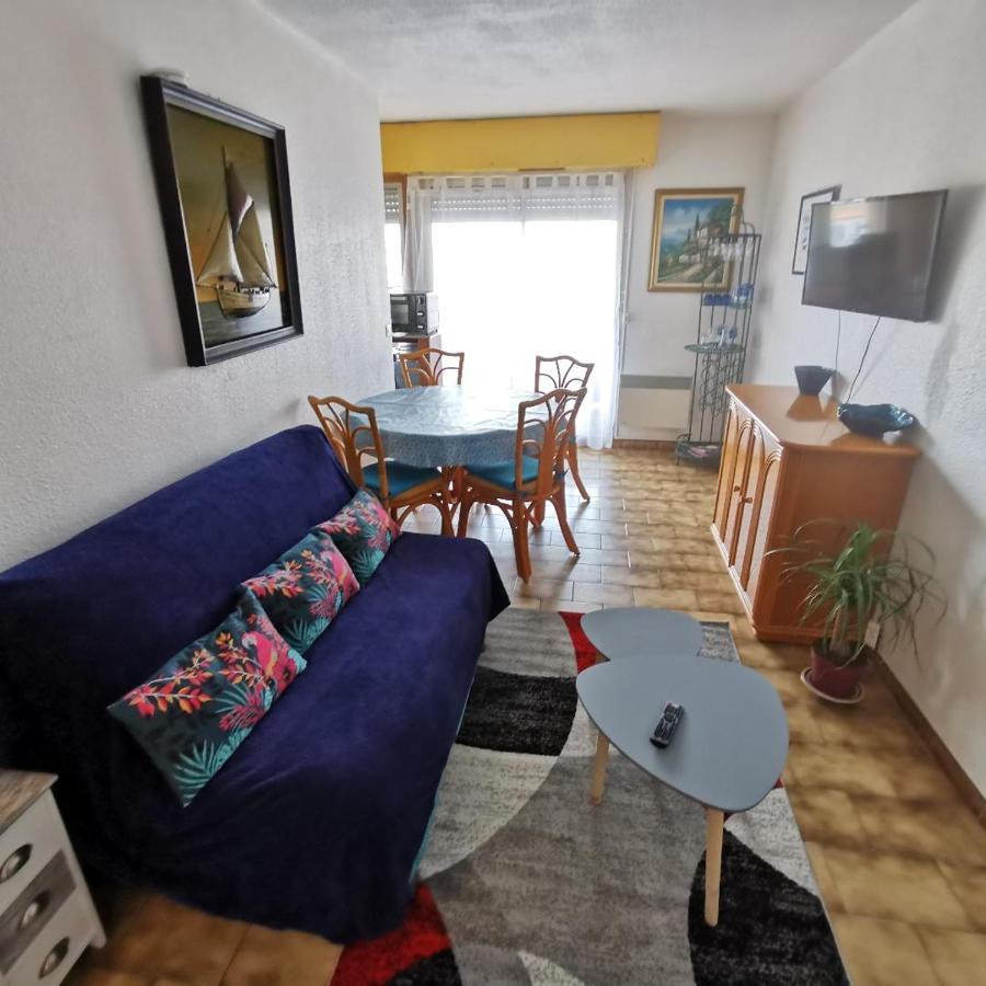 Appartement T2 Vue Mer Et Port,2 Balcons, Parking Prive Canet-en-Roussillon Zewnętrze zdjęcie