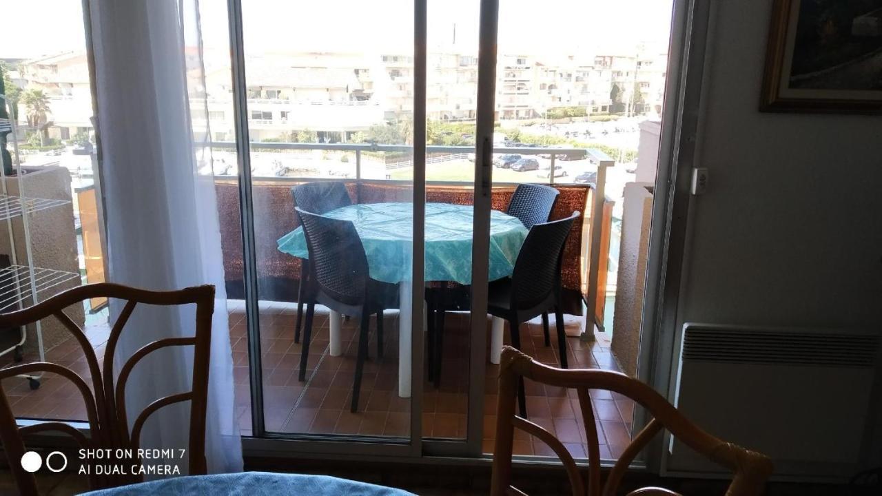 Appartement T2 Vue Mer Et Port,2 Balcons, Parking Prive Canet-en-Roussillon Zewnętrze zdjęcie