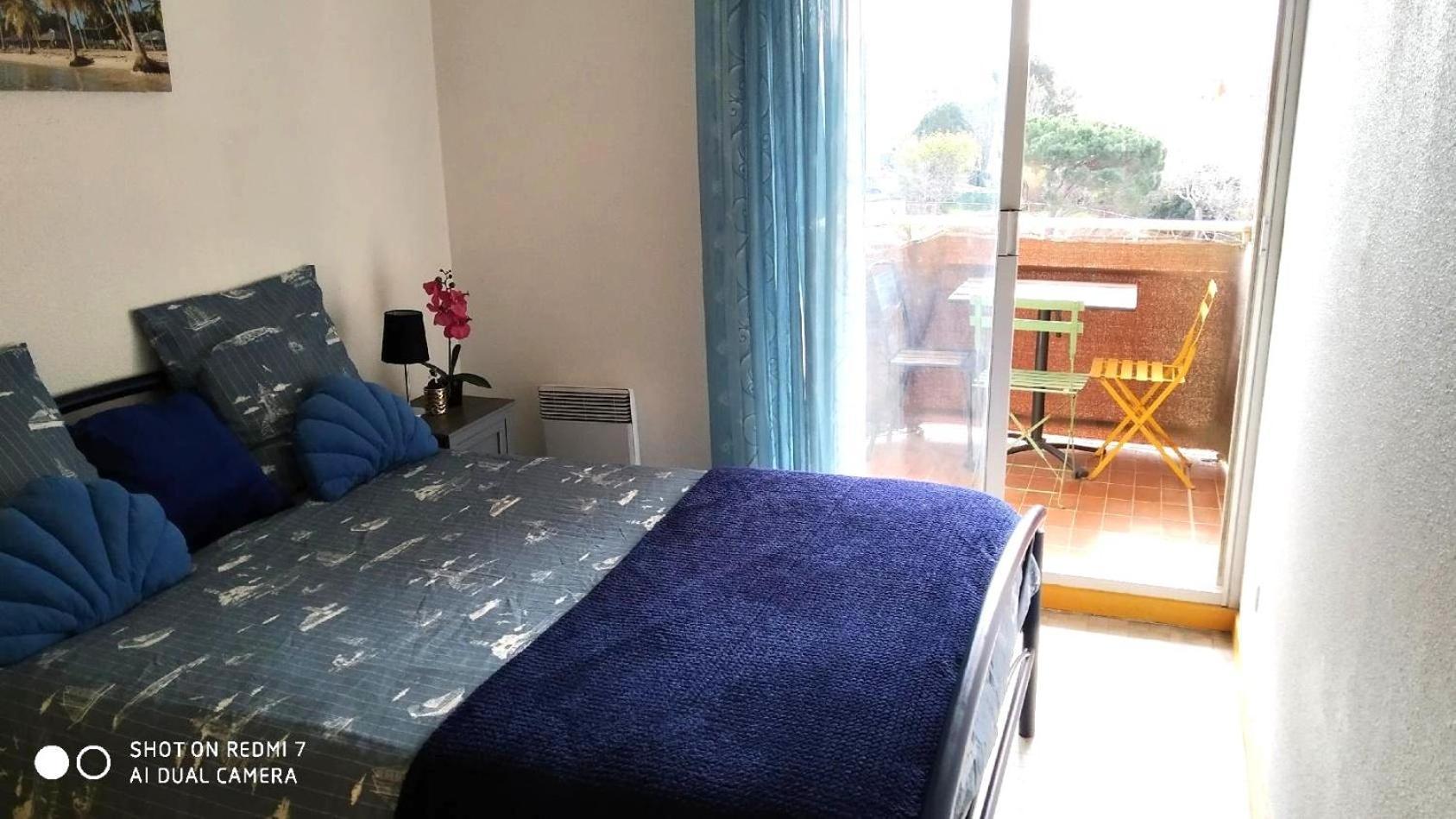 Appartement T2 Vue Mer Et Port,2 Balcons, Parking Prive Canet-en-Roussillon Zewnętrze zdjęcie