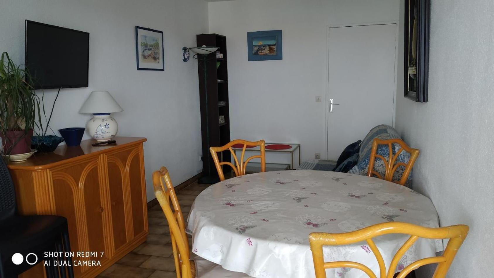 Appartement T2 Vue Mer Et Port,2 Balcons, Parking Prive Canet-en-Roussillon Zewnętrze zdjęcie